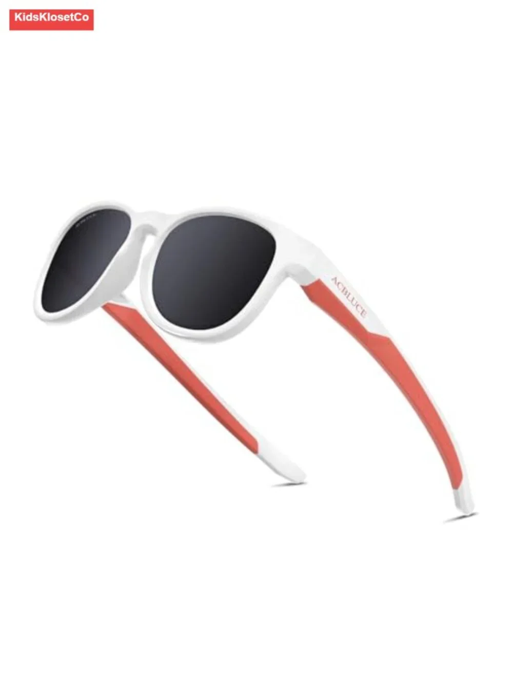 Kids Unbreakable TPEE Frame Sport Sunglasses Polarized UV400 for Boys Girls 5-13